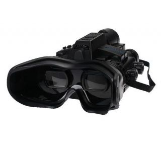 Spy Net Night Vision Recording Stealth Goggles w/128 MB Memory —