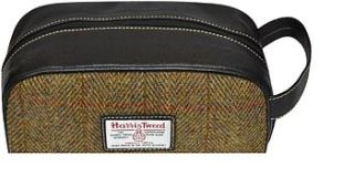 harris tweed wash bag by daisyhardcastle