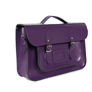 bohemia leather briefcase satchel by bohemia