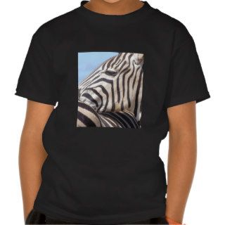 Kids Black Zebra T Shirt