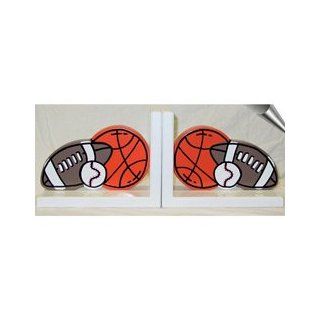 Sports Bookend   Color Orange and Brown Electronics