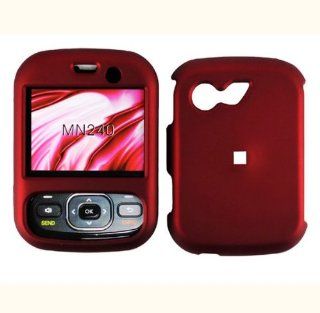 Red Hard Case Cover for LG Imprint MN240 Cell Phones & Accessories