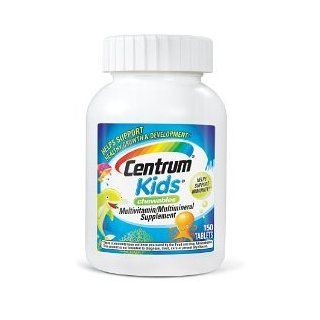 Centrum Kids Chewables Multivitamin/Multimineral Supplement, Tablets 150 Count (Pack of 3) Health & Personal Care