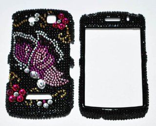 BlackBerry Storm 9500/9530 smartphone Rhinestone Bling Case Cell Phones & Accessories