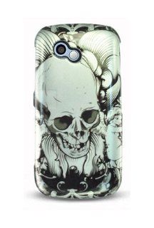 LG GW370 Neon II Graphic Case   Skull Cell Phones & Accessories