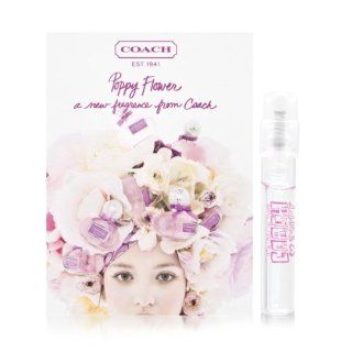 Coach Poppy Flower, Trial Vial, 1.5ml  Eau De Parfums  Beauty