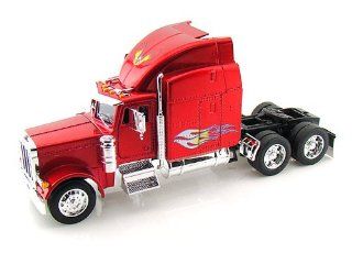 Peterbilt Model 379 Tractor 1/32 Metallic Red Toys & Games