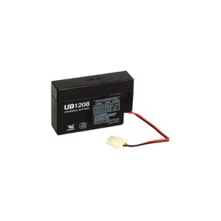 # 34078. UPG Sealed Lead-Acid Battery — AGM-type, 12V, 0.8 Amps, Model# UB1208