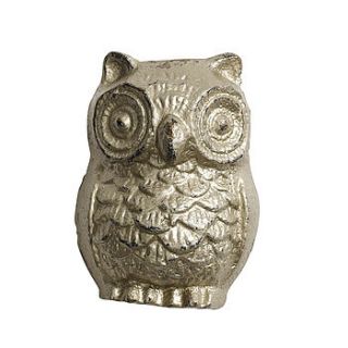 decorative owl door knob by drift living