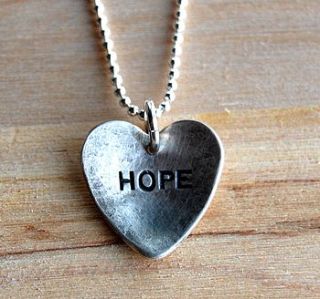 personalised heart charm necklace by alison moore silver designs