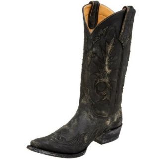 Old Gringo Men's M373 4 Derrotado Cowboy Boot,Black,8.5 M US Shoes