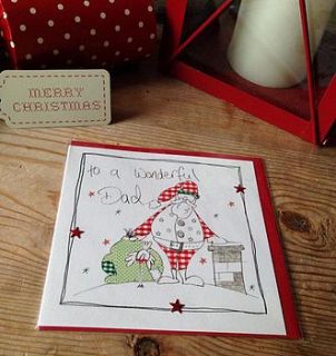 small tracey russell christmas card by the hiding place