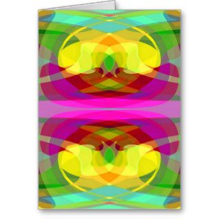Lily Pad Colorful Abstract Gifts for All Occasions Cards