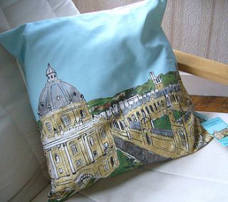 oxford skyline cushion by emmeline simpson