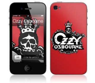 Zing Revolution MS OZZY10133 Ozzy Osbourne   Skullcrown Cell Phone Cover Skin for iPhone 4/4S Cell Phones & Accessories