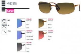 Revo 4015 Sunglasses(Color Code807/9V   Grey Frame,Grey Polarized Lens,Frame Size62 16 130) Clothing