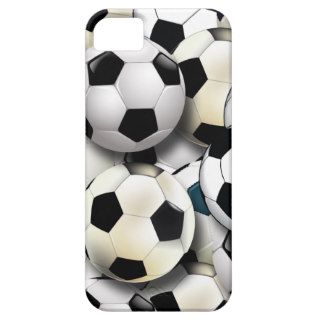 Soccer Balls Collage iPhone 5 Covers