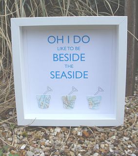 beside the seaside' picture by little bird designs