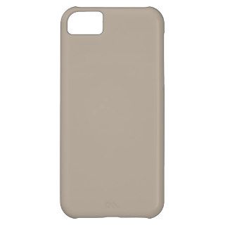 Taupe Neutral Color Trend Blank Template iPhone 5C Covers
