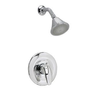 American Standard T385.501.002 Reliant 3 Shower Only Trim Kit with Easy Clean Showerhead, Shower Arm and Flange, Polished Chrome   Shower Arms And Slide Bars  