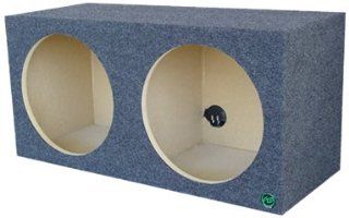 Audio Enhancers PSQ380C12 Subwoofer Enclosure Box, Carpeted Finish