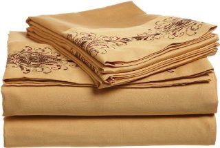 Croscill Home Premier Queen Sheet Set, Gold   Pillowcase And Sheet Sets