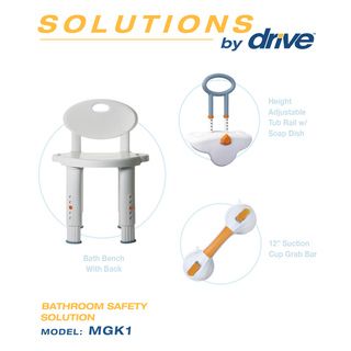 Bathroom Safety Solution Package 3 Drive Medical Bath Seats