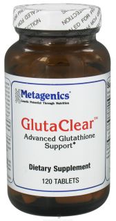 Metagenics   GlutaClear Advanced Glutathione Support   120 Tablets