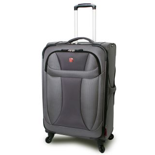 Wenger Grey Neolite 24 inch Lightweight Spinner Upright Suitcase