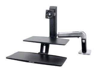 Ergotron WorkFit A with Suspended Keyboard, Single LD (24 390 026) Computers & Accessories