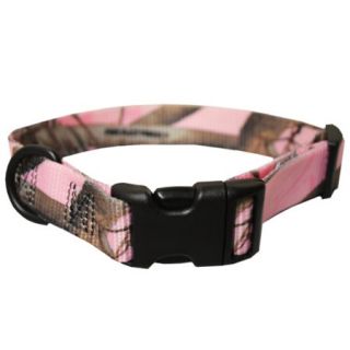 Scott Pet Adjustable Nylon Collar Large 1W x 12 18Dia. Pink Realtree 766274