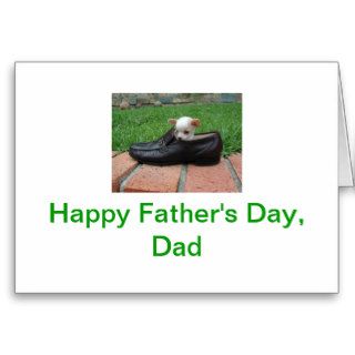 Happy Father's Day Chihuahua Card
