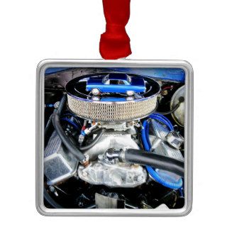 1965 Chevy Chevelle Blue Ornament