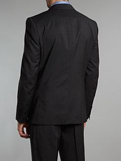 Ted Baker Slim fit pindot suit jacket Charcoal