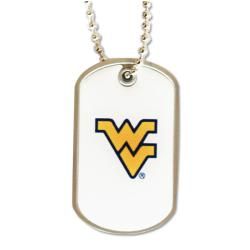 West Virginia Mountaineers Dog Tag Necklace College Themed