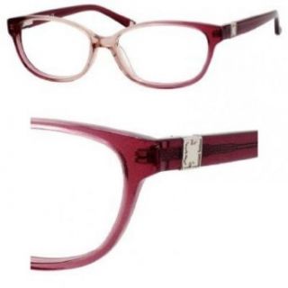 Liz Claiborne 389 Eyeglasses (0JPS) Rose Fade Glitz, 51 mm Clothing