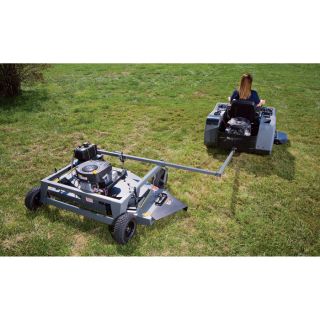 Swisher Finish Cut Tow-Behind Mower with Electric Start — 500cc Briggs & Stratton Engine, 66in. Deck, Model# FC1966BS  Trail Mowers