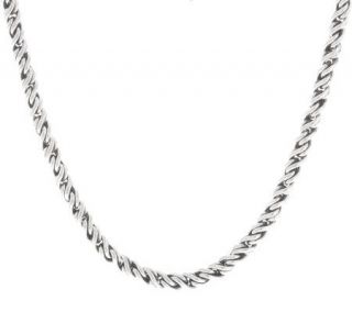 JAI John Hardy Sterling 16 Adjustable Wheat Chain Necklace —