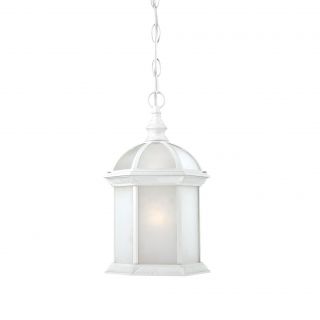 Nuvo Boxwood 1 light White 19 inch Hanging Fixture
