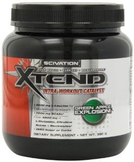 Scivation Xtend Intra Workout Catalyst, Green Apple, 13.9 oz., 30 Servings Health & Personal Care