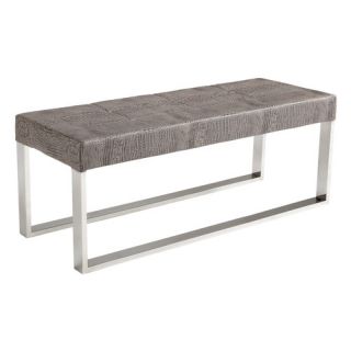 Mirage Leather Entryway Bench