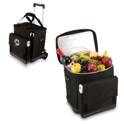 Picnic Time Black Miami Dolphins Cellar With Trolley