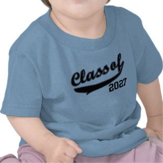 Class of 2027, Cute Funny Baby T Shirt