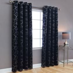 Grommet Top Blackout 84 inch Curtain Panel Pair