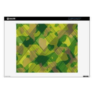 Camo Leaves Camouflage Pattern Gifts Decals For Laptops