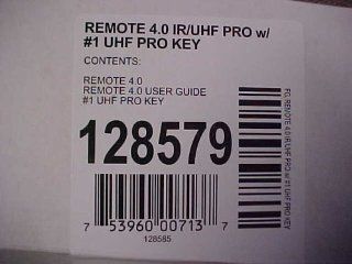 Dishpro Remote 4.0 IR/ UHF Pro w#1 uhf Pro Key Electronics