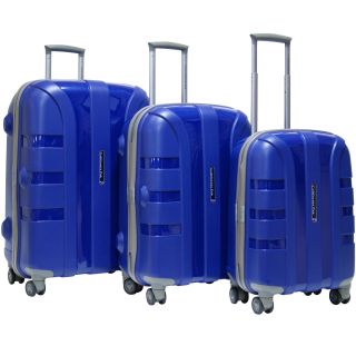 Calpak Rapture 3 piece Lightweight Polypropylene Hardside Spinner Luggage Set