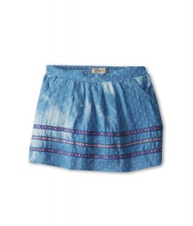 Lucky Brand Kids Chambray Skirt Girls Skirt (Blue)