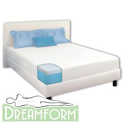 Dream Form 10 inch Queen size Gel Memory Foam Mattress
