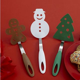 christmas fun spatulas by red berry apple